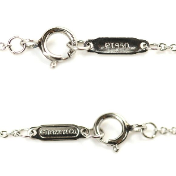 TIFFANY & CO. Platinum Diamond Necklace - Picture 6 of 6